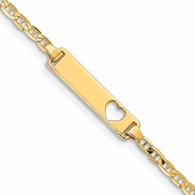 14k Baby-Child ID Bracelet at $ 215.96 only from Jewelryshopping.com