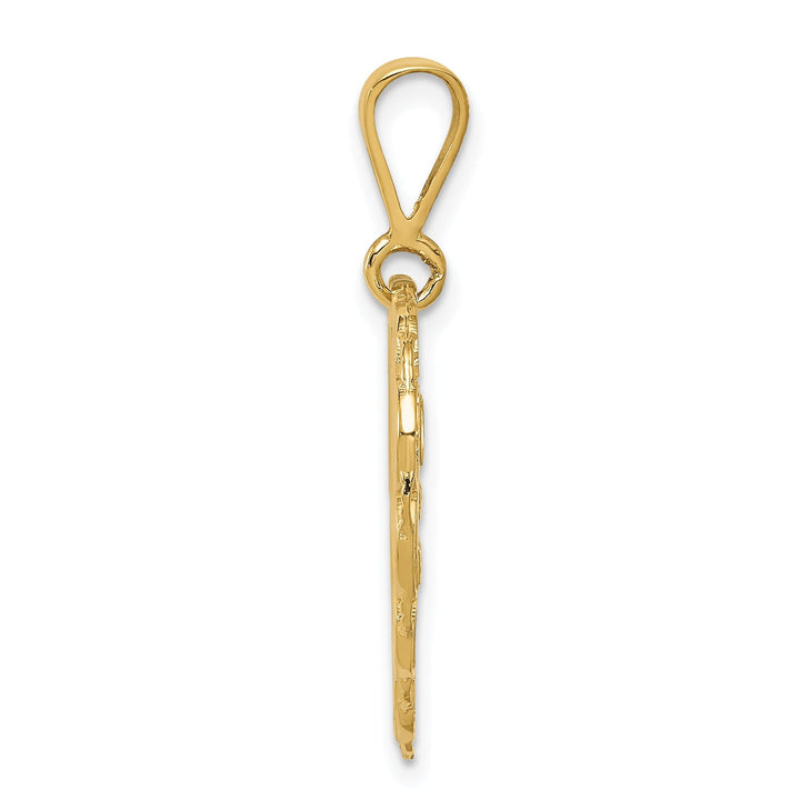 14k Yellow Gold 50th Anniversary Charm