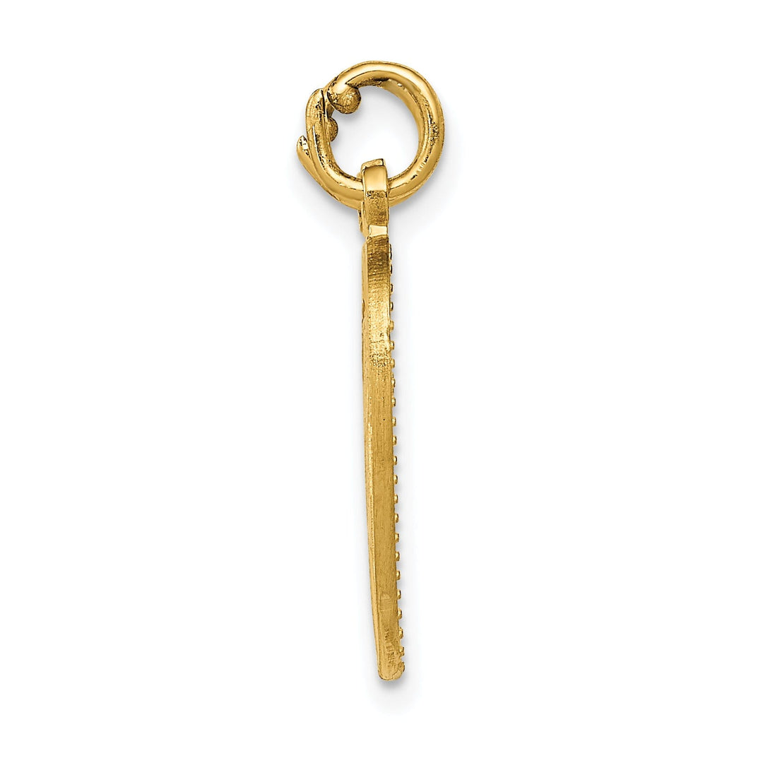 14k Yellow Gold Best Sister Break-apart Charm