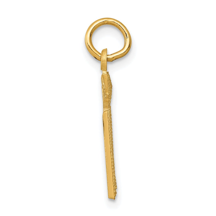 14k Yellow Gold Nurse R.N Charm Pendant