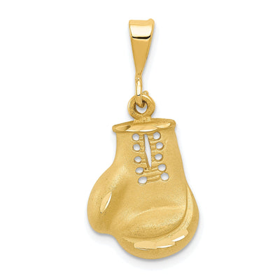 Solid 14k Yellow Gold Boxing Glove Pendant at $ 215.32 only from Jewelryshopping.com