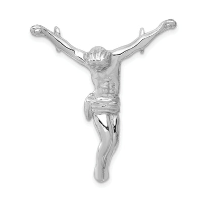 14k White Gold Jesus Chain Slide at $ 291.23 only from Jewelryshopping.com