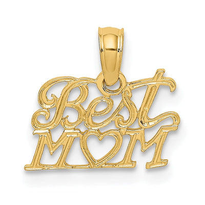 14k Two Tone Gold Filigree Angel Charm Pendant at $ 40.99 only from Jewelryshopping.com