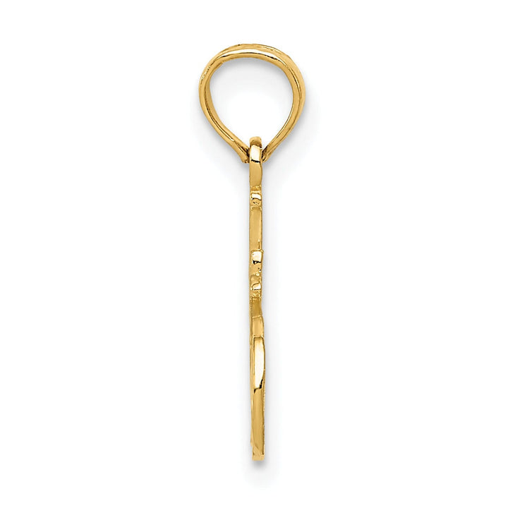 14k Yellow Gold #1 Godmother Pendant