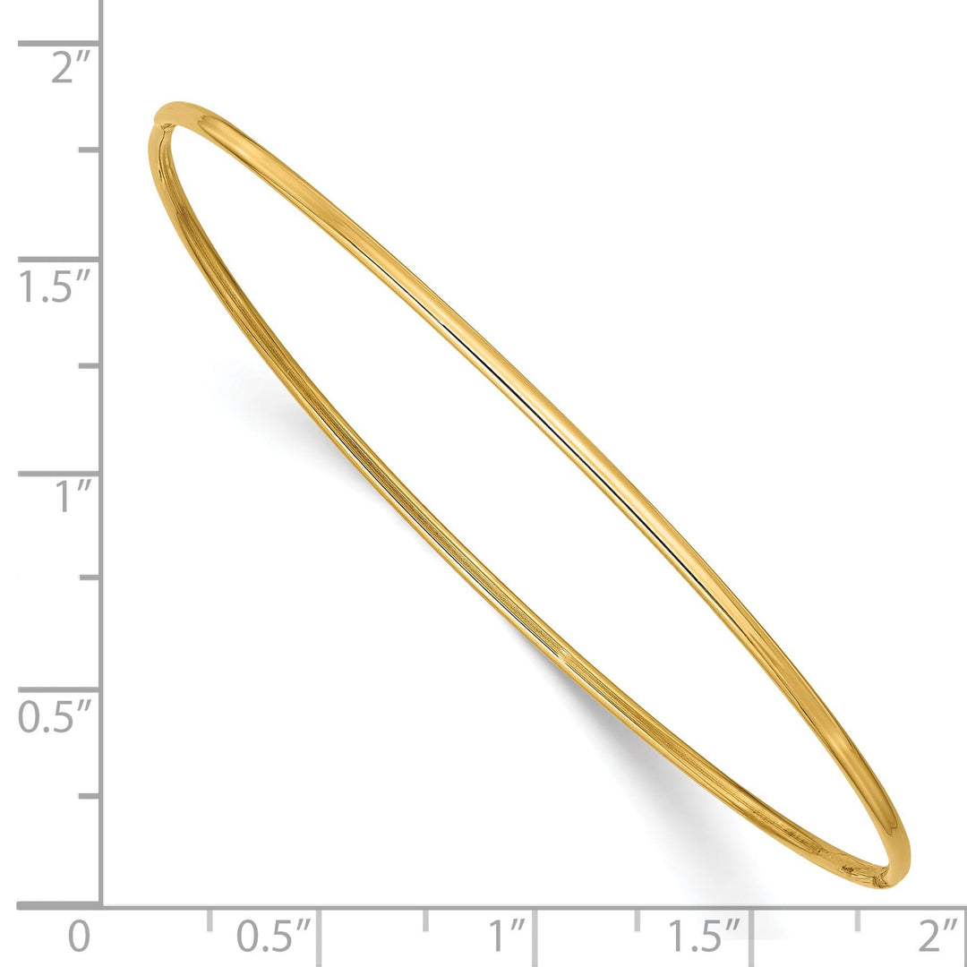 14k Yellow Gold Bangle Bracelet