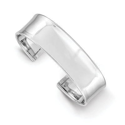 14k White Gold 19mm Polished Bangle at $ 1915.82 only from Jewelryshopping.com