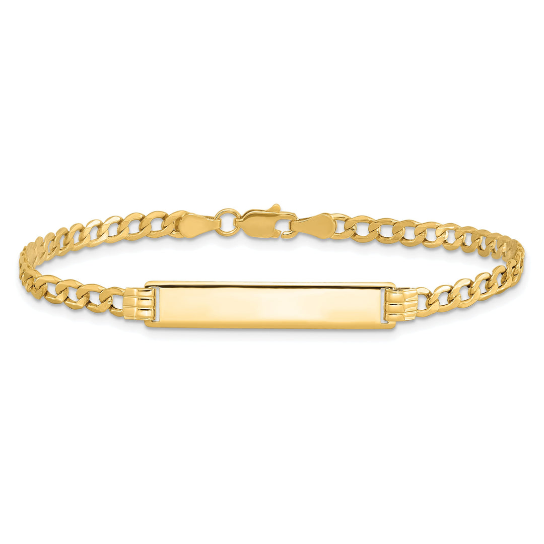 14k Yellow Gold I.D Bracelet