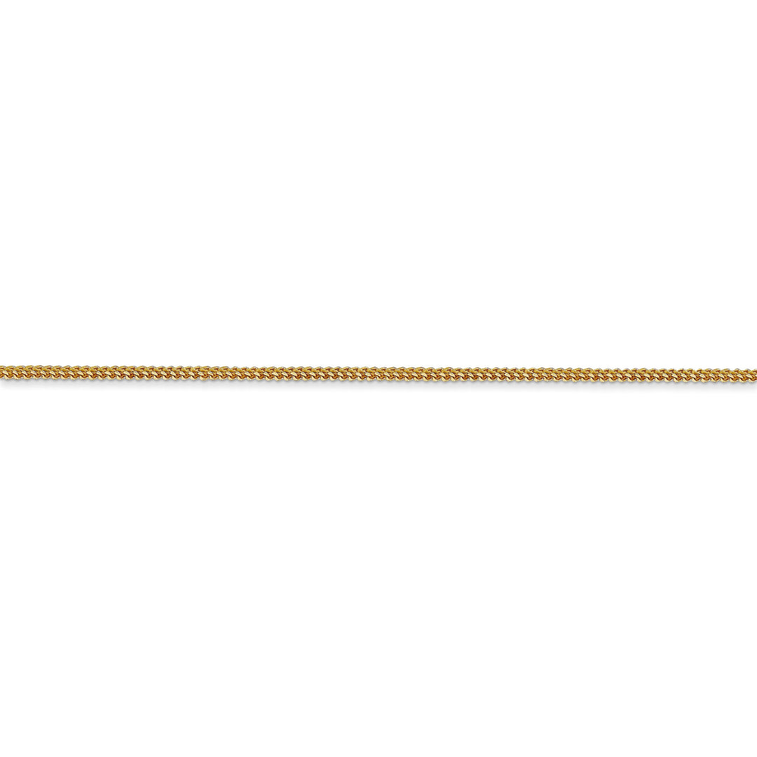 14k Yellow Gold Polished 0.90mm Franco Chain