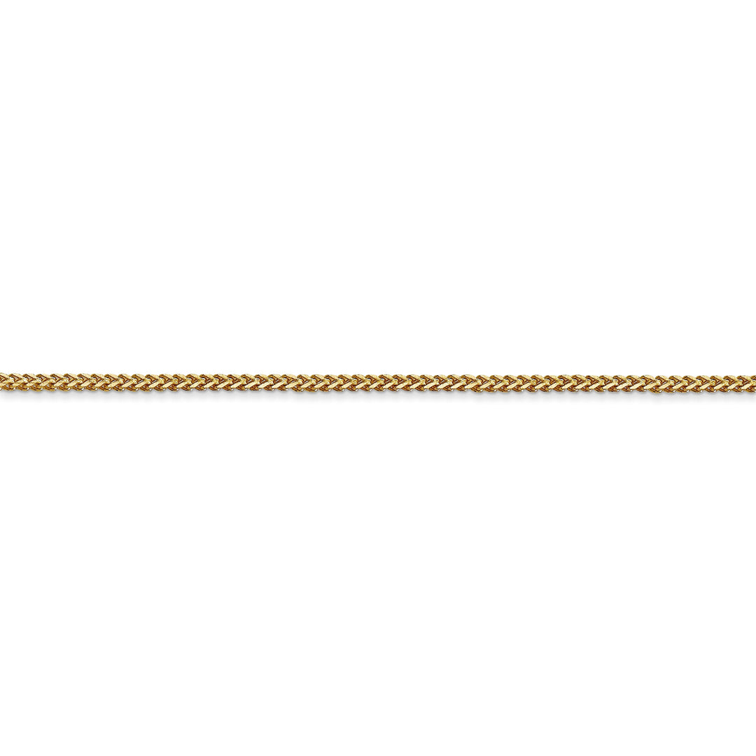 14k Yellow Gold Polished 1.00mm Franco Chain