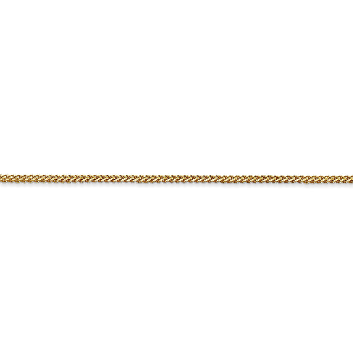 14k Yellow Gold Polished 1.00mm Franco Chain