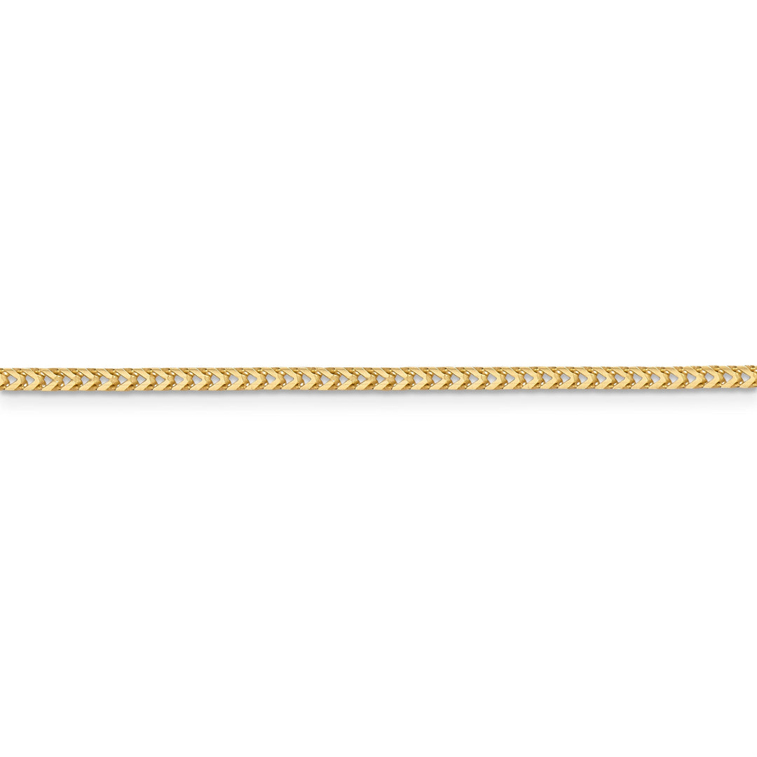 14k Yellow Gold Polished 2.00mm Franco Chain