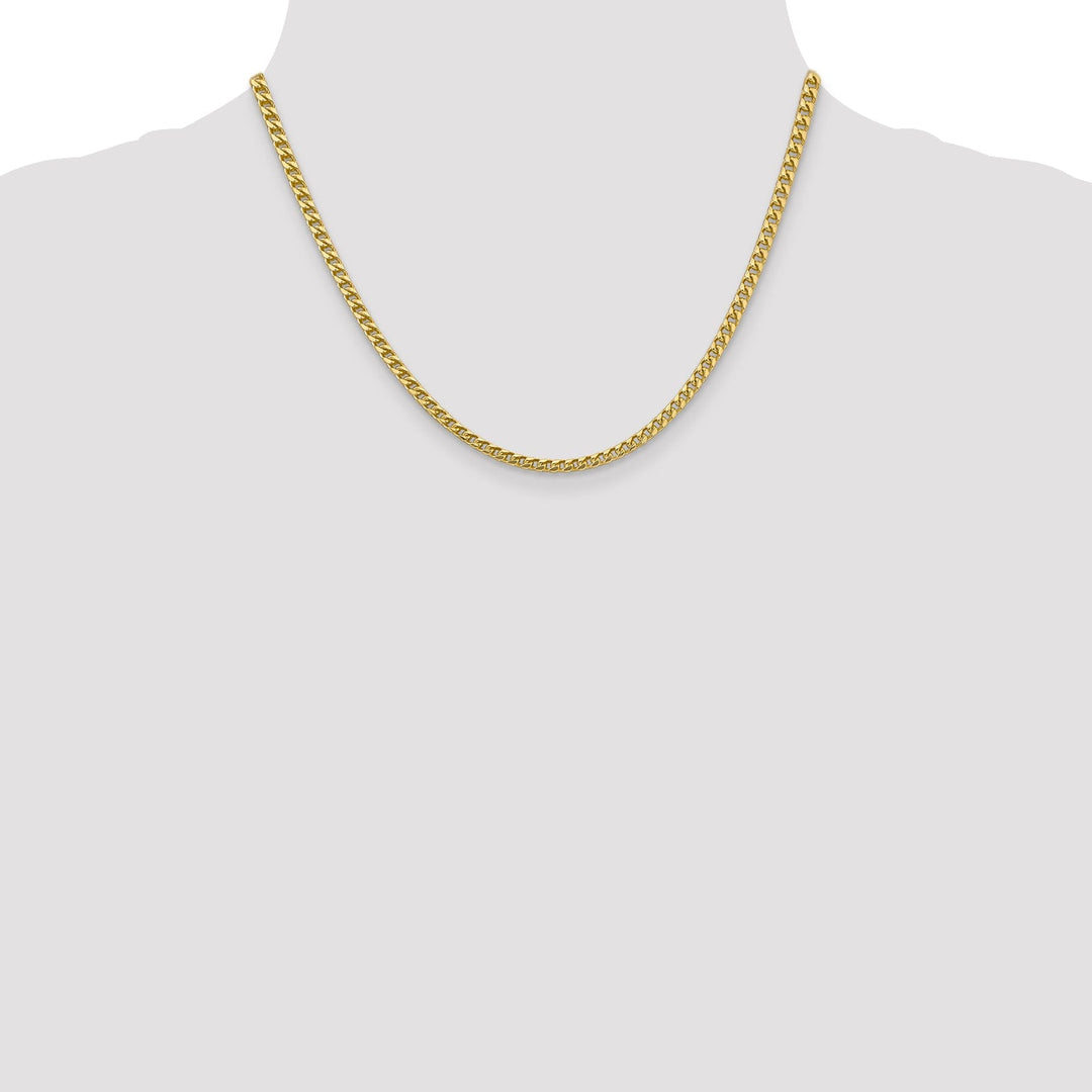 14k Yellow Gold Polished 3.00mm Franco Chain