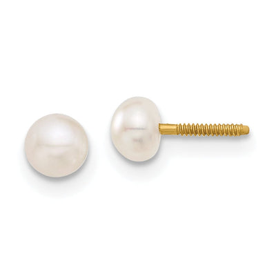 14k Yellow Gold Madi K Cultured Pearl Earrings at $ 39.59 only from Jewelryshopping.com