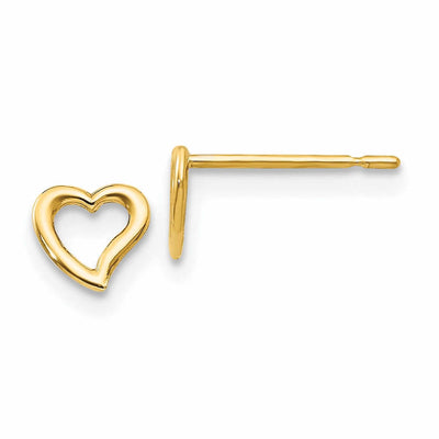 14k Madi K Childrens Heart Post Earrings at $ 36.38 only from Jewelryshopping.com
