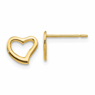 14k Madi K Childrens Heart Post Earrings at $ 39.87 only from Jewelryshopping.com