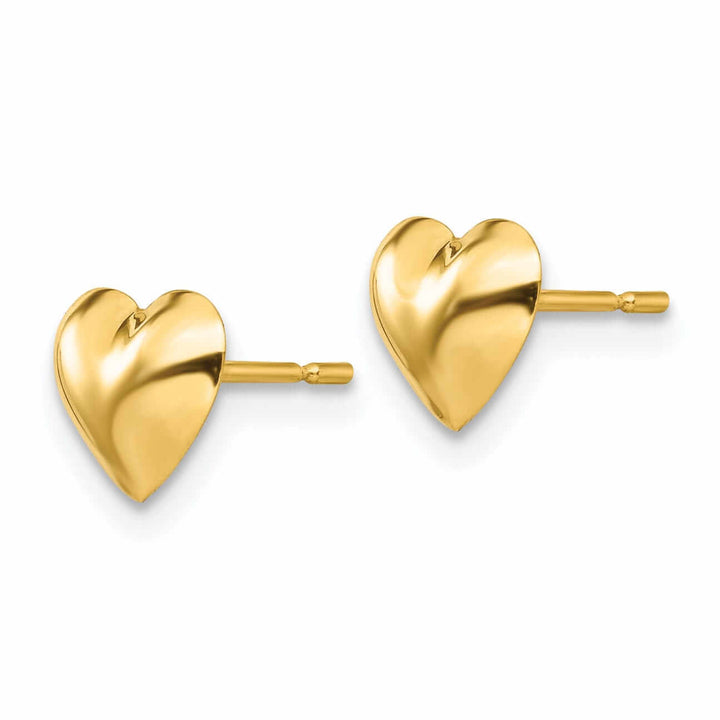 14k Madi K Childrens Heart Post Earrings