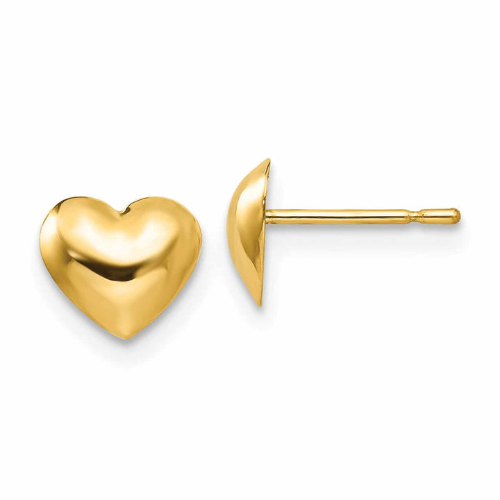 14k Madi K Childrens Heart Post Earrings