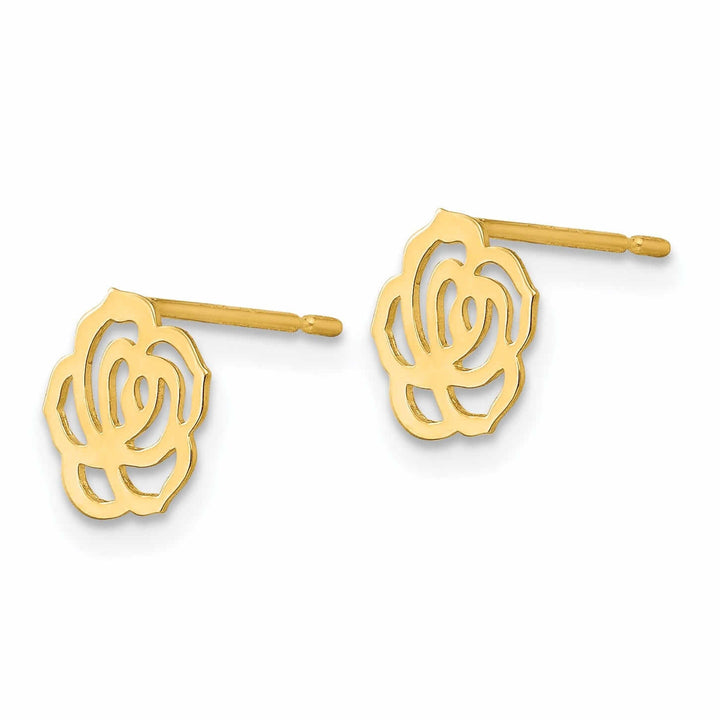 14k Madi K Childrens Flower Post Earrings