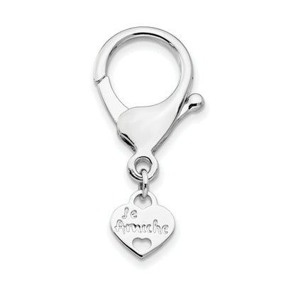 Le Amiche Silver-tone Keyring Connecting Clasp