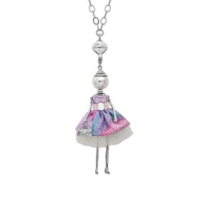 Le Amiche Pearl Strass Crystal Doll Charm Chain