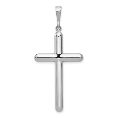 14k White Gold Cross Pendant at $ 306.22 only from Jewelryshopping.com