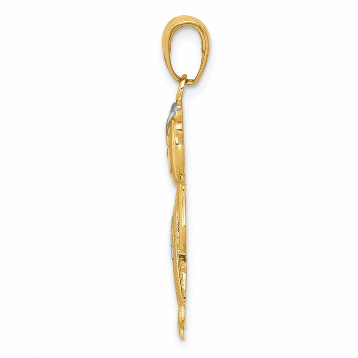 14 Two Tone Gold Boy with Hands in Pocket Charm