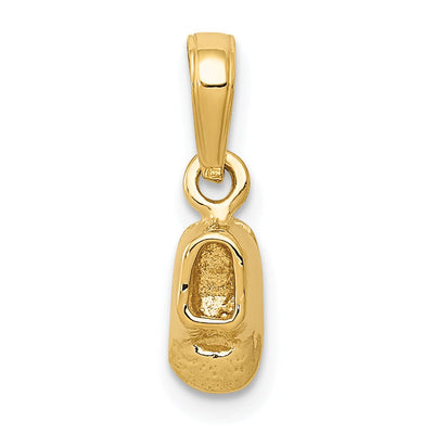 14k Yellow Gold Polished Baby Shoe Pendant at $ 85.36 only from Jewelryshopping.com