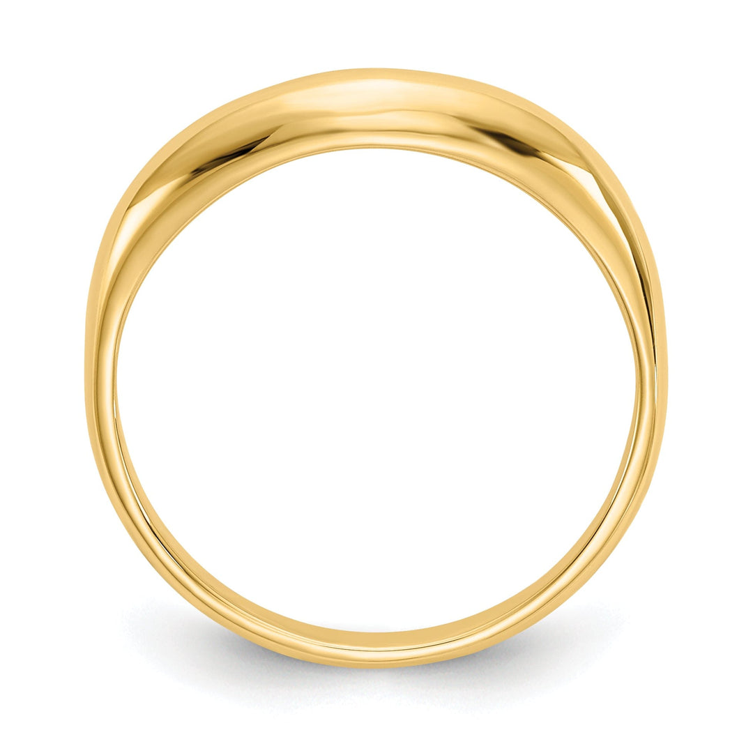 14k Yellow Gold Timeless Creations Wave Ring