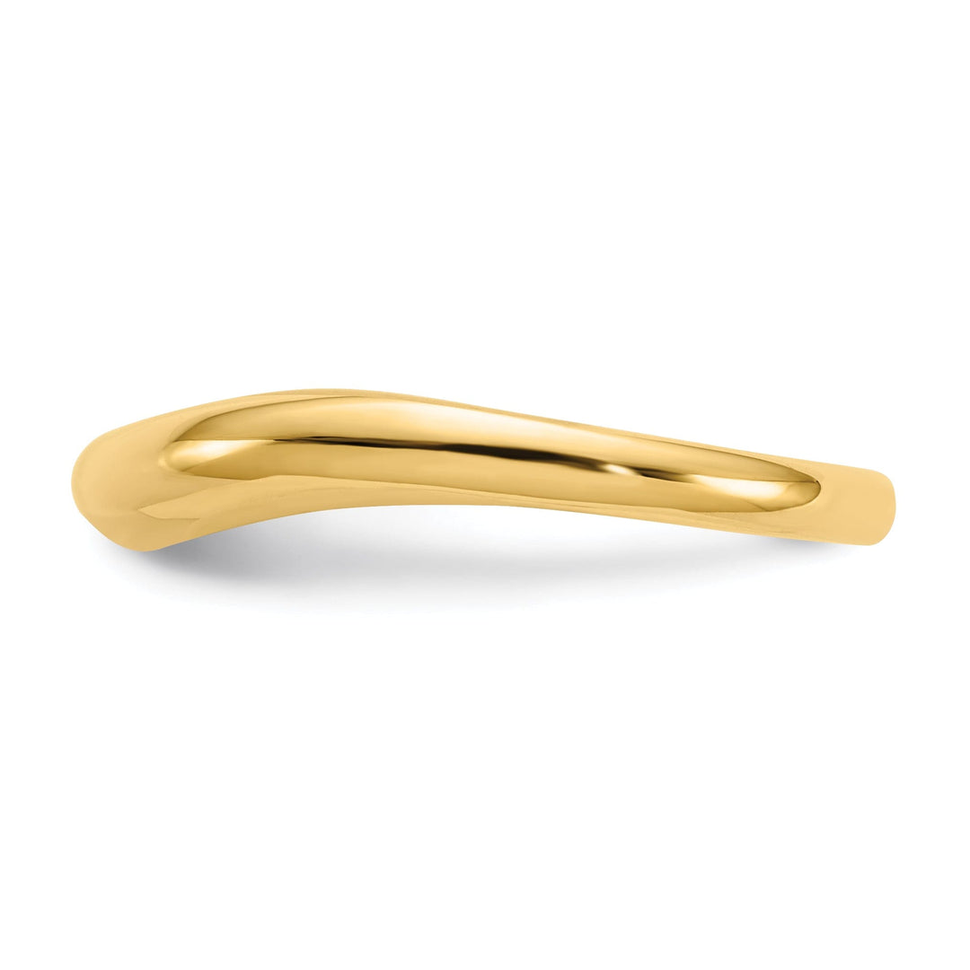 14k Yellow Gold Timeless Creations Wave Ring