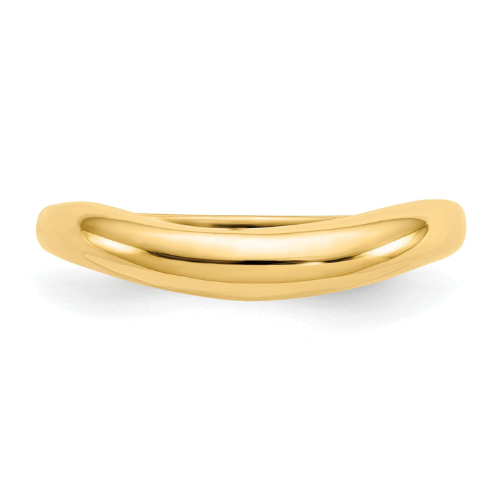 14k Yellow Gold Timeless Creations Wave Ring