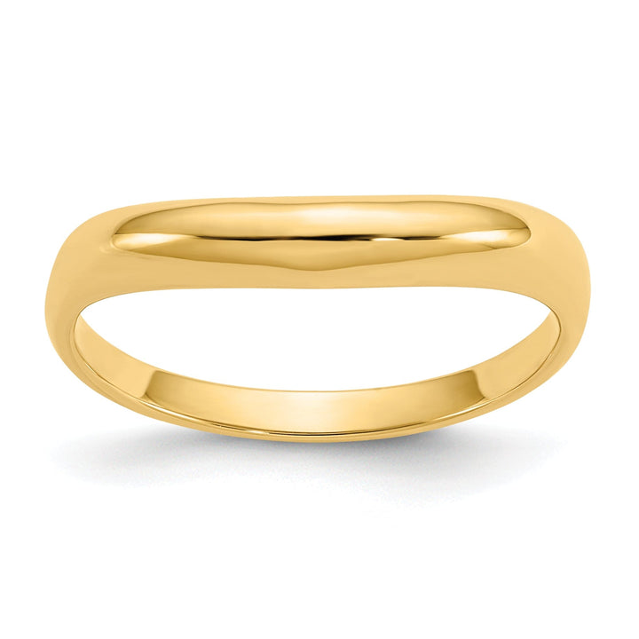 14k Yellow Gold Timeless Creations Wave Ring