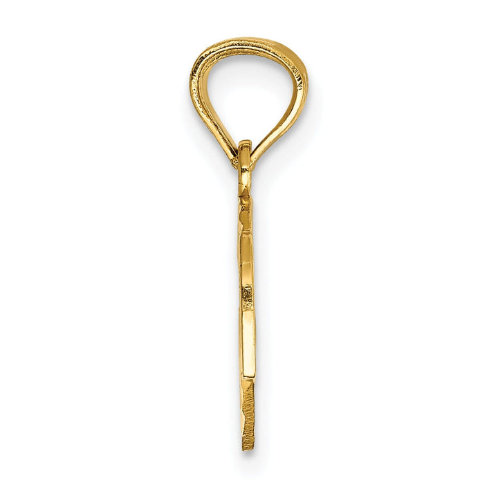 14k Yellow Gold 2-Piece Best Friend Heart Charm