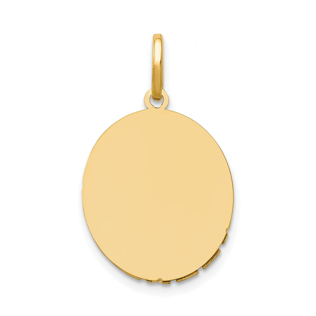 14k Two-Tone Gold Our Lady Of Guadalupe Charm
