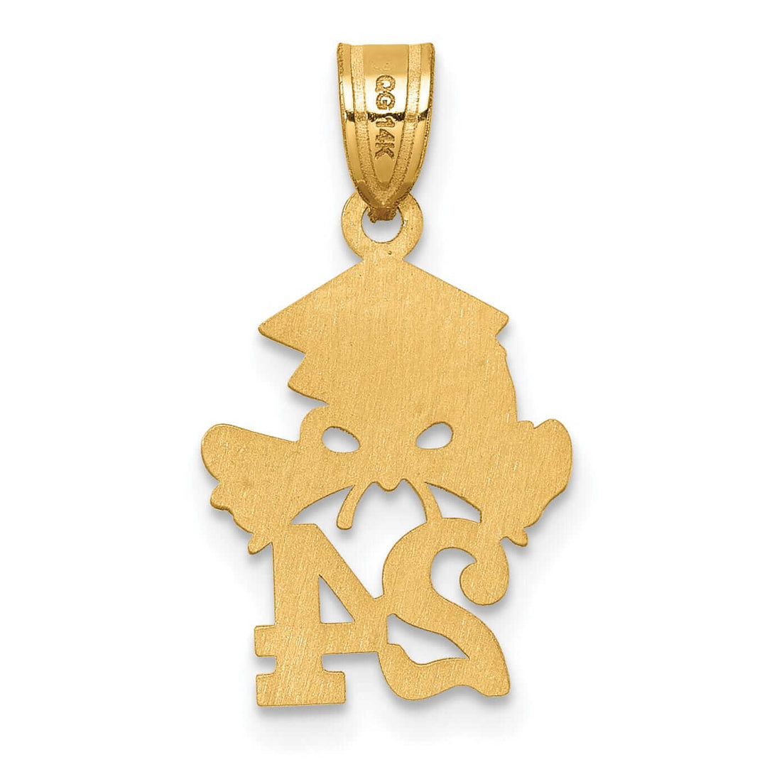 14K Graduation Cap and Diploma - 2024 Charm