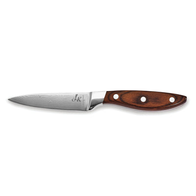 Damascus Steel Pakka Wood Handle 3.5'' Knife