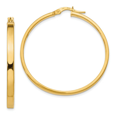 14k Yellow Gold Polished Earrings at $ 313.09 only from Jewelryshopping.com
