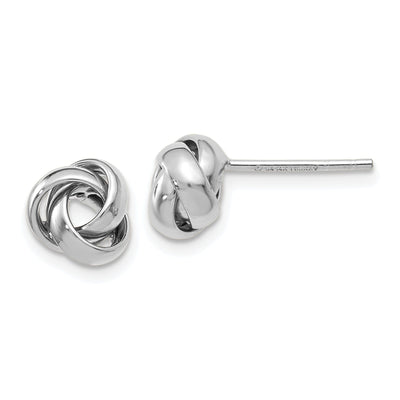 14k White Gold Post Earrings at $ 162.61 only from Jewelryshopping.com