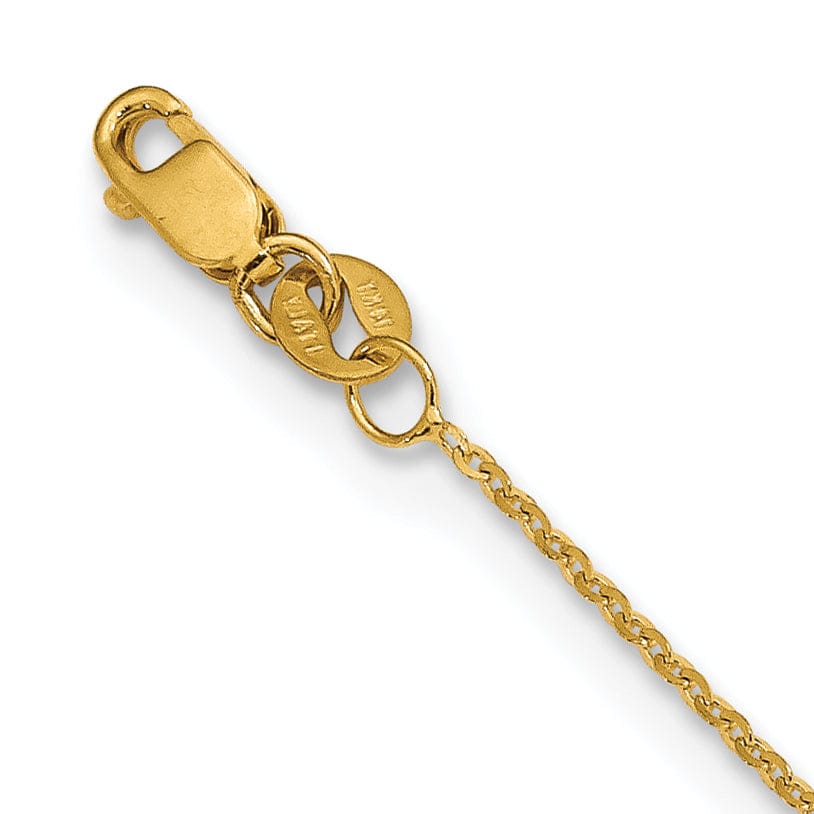 Leslie 14k Yellow Gold Polished Fancy Necklace