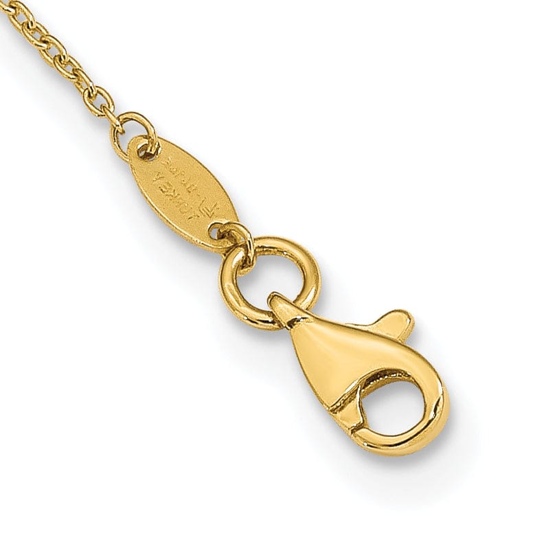 14k Yellow Gold Polished Necklace