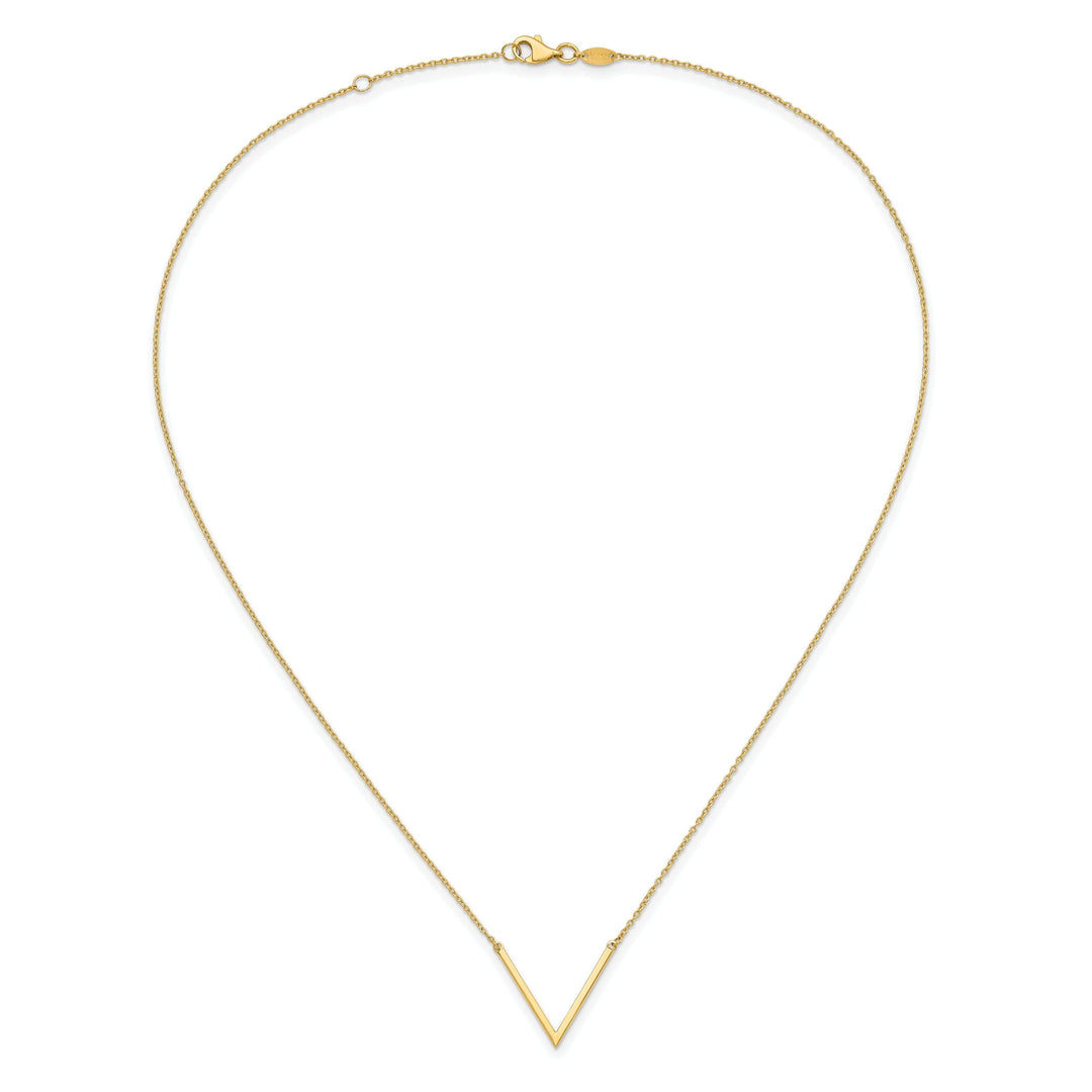 14k Yellow Gold Polished Necklace