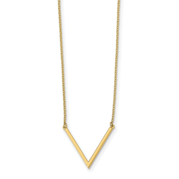 14k Yellow Gold Polished Necklace