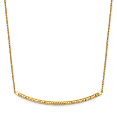 14k Yellow Gold Polished D.C Necklace at $ 338.2 only from Jewelryshopping.com