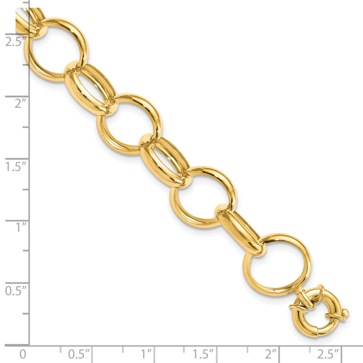 14k Yellow Gold Bracelets