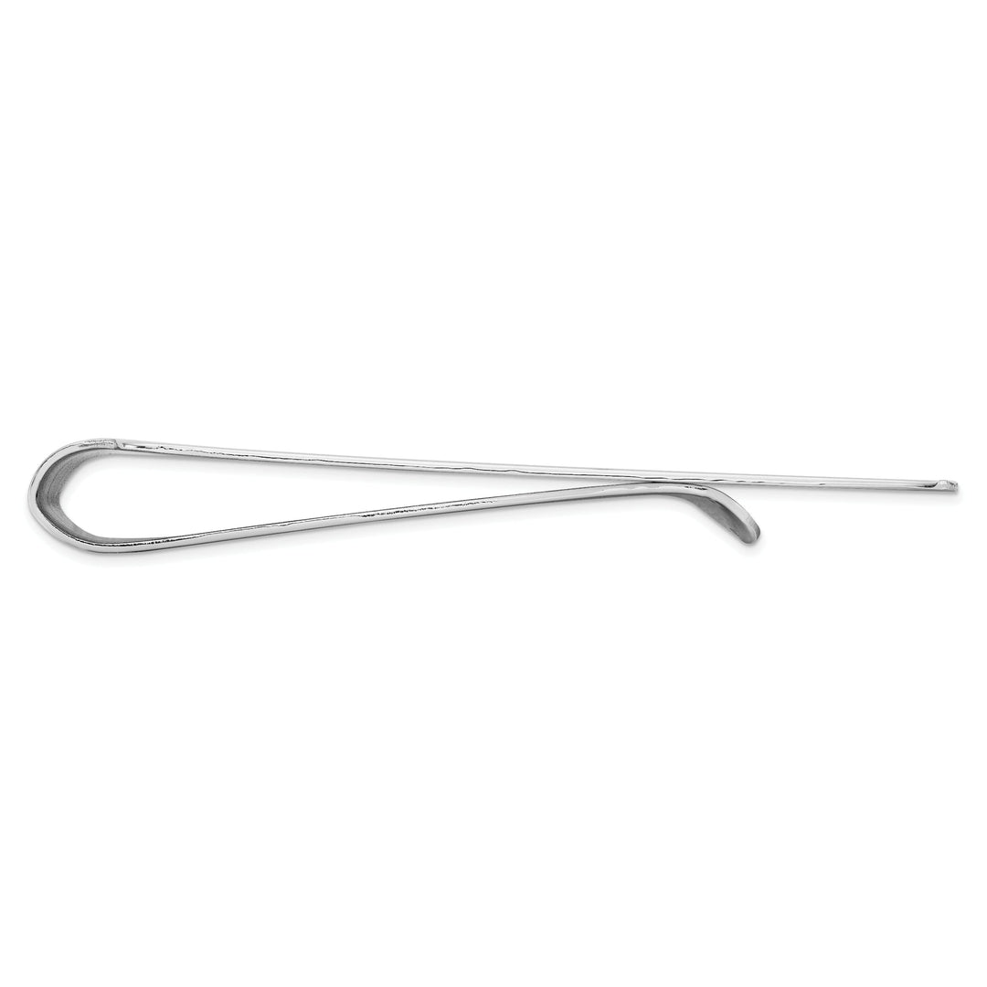 14k White Gold Solid Smooth Flat Money Clip