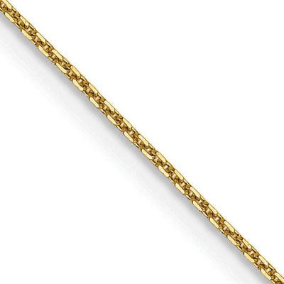 14k Yellow Gold 0.80mm Round Link Cable Chain at $ 111.23 only from Jewelryshopping.com