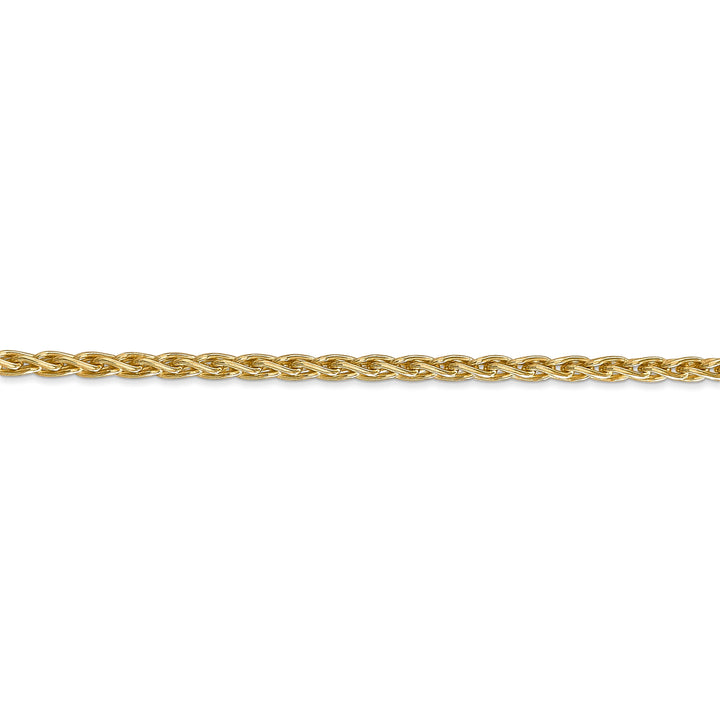 14k Yellow Gold 3.00mm Parisian Wheat Chain