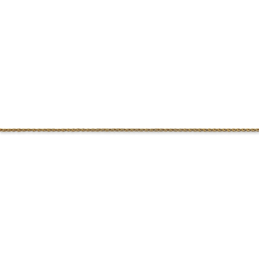 14k Yellow Gold 0.95mm Parisian Wheat Chain