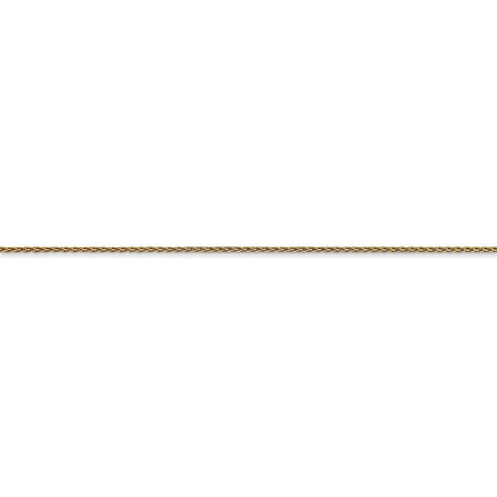 14k Yellow Gold 0.95mm Parisian Wheat Chain