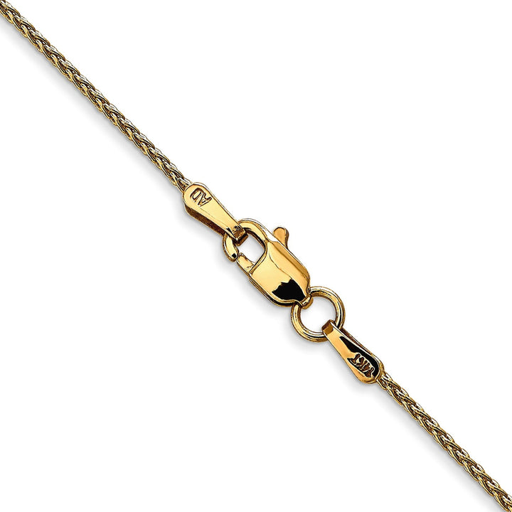 14k Yellow Gold 1.20mm Parisian Wheat Chain