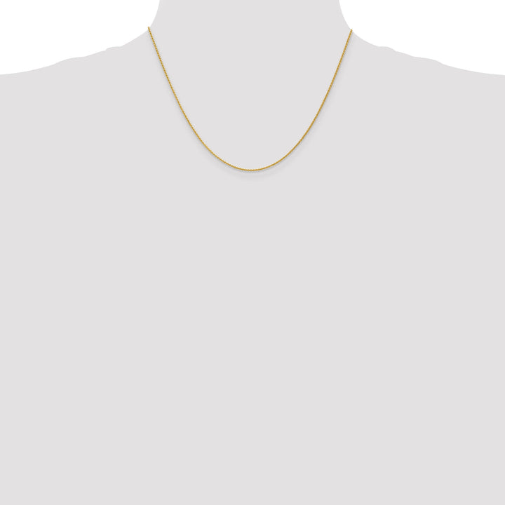 14k Yellow Gold 1.20mm Parisian Wheat Chain